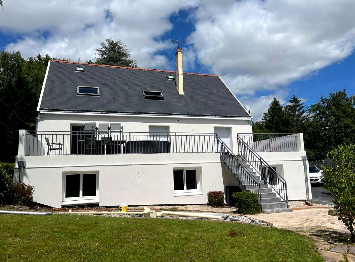 Isolation thermique par l'extérieur — chantier ORANERGY