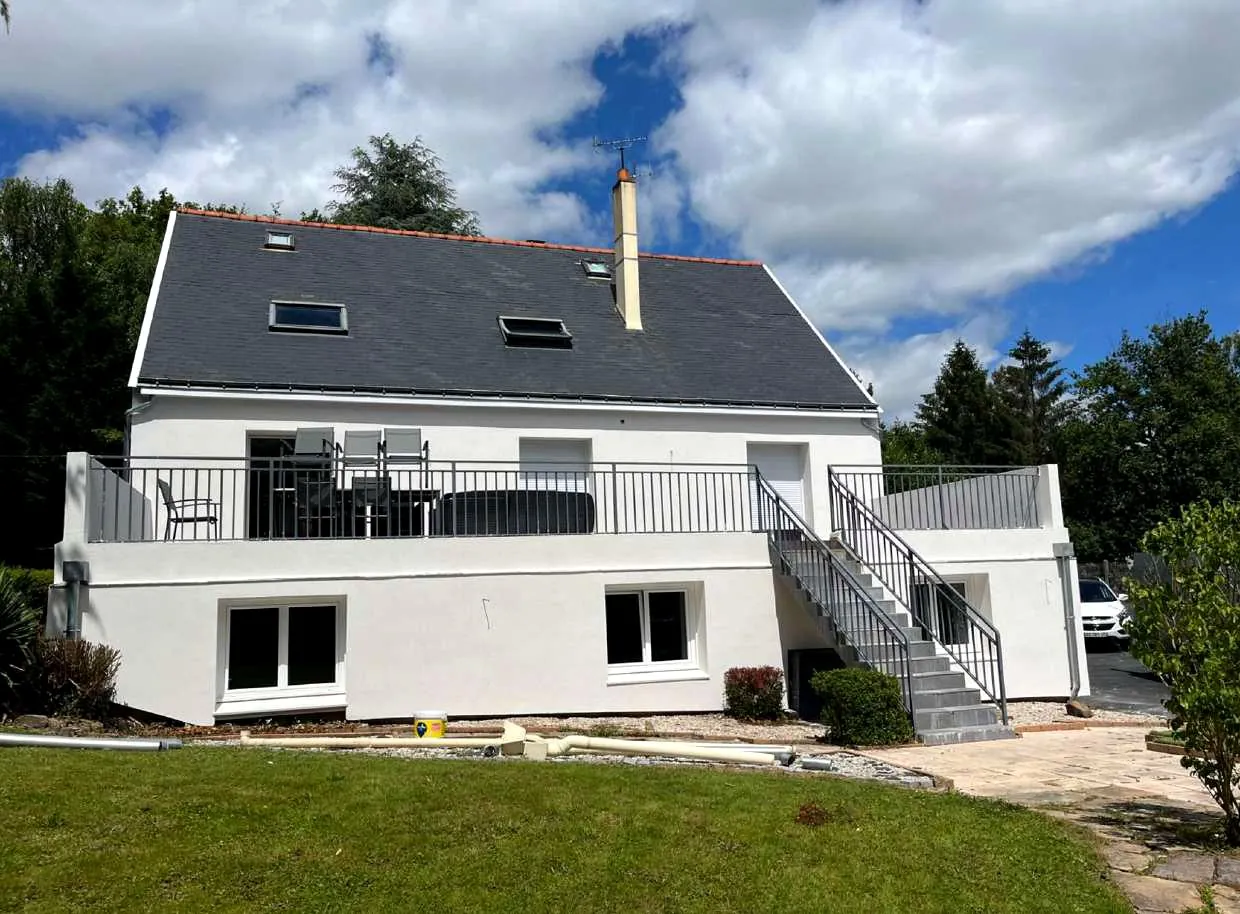 Isolation thermique par l'extérieur — chantier ORANERGY